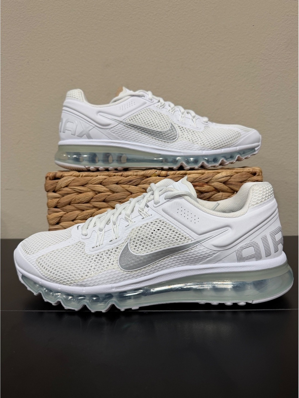 Size 11 - Nike Air Max 2013 “White Metallic Silver”